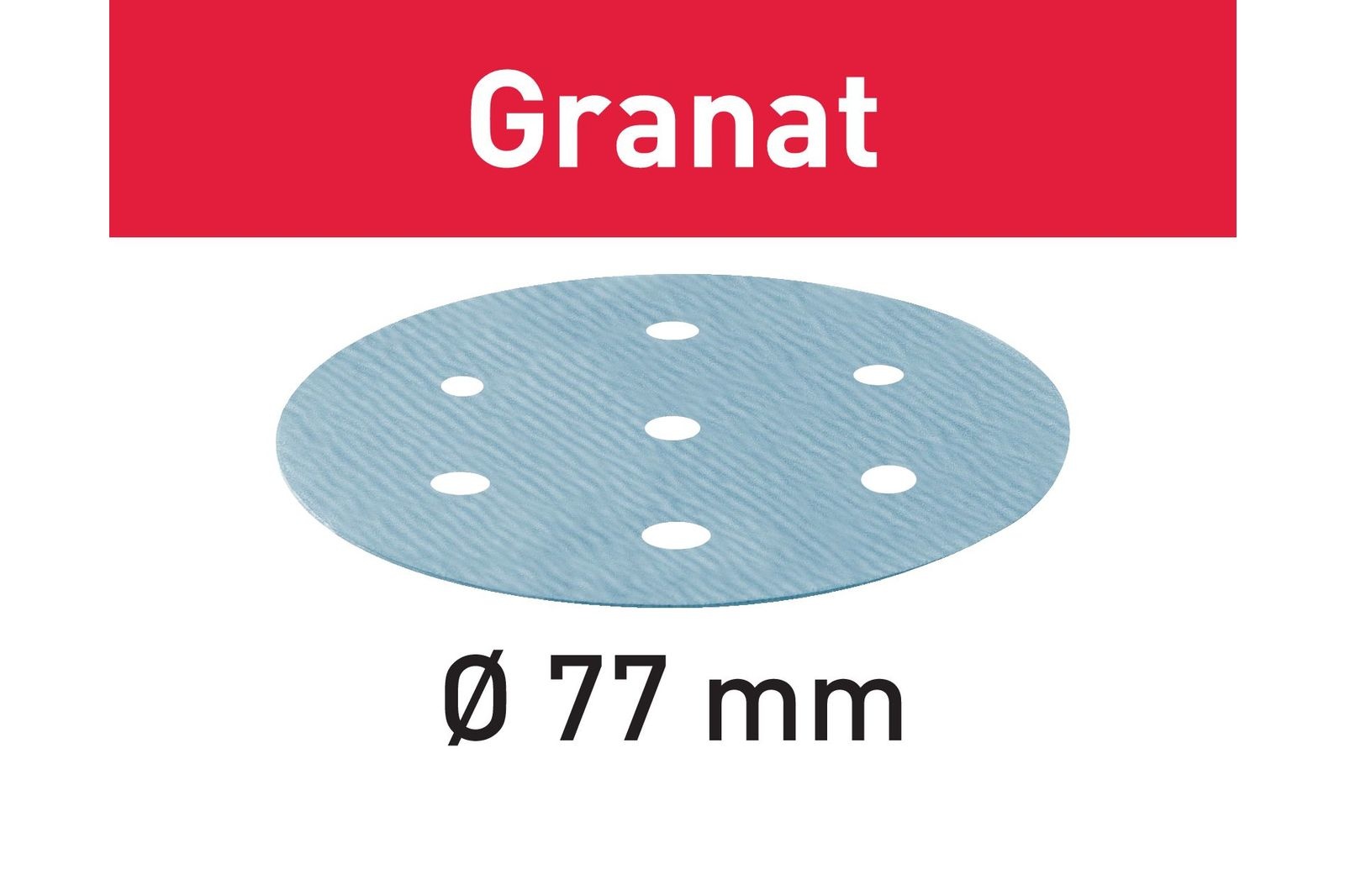 Шлифовальные круги D77 Festool Granat