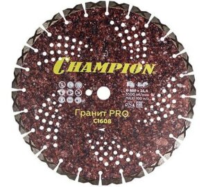 Диск алмазный гранит PRO Laser Granitek (350х25.4х10 мм) Champion (C1608)     